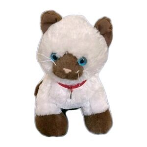 Build A Bear Promise Pets Siamese Himalayan Cat 13" Plush Stuffed Animal 2015